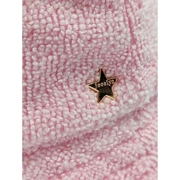 Jocelyn Women\'s Reversible Star Terry Bucket Hat Light Pink O/S (MSRP $65) main image 5
